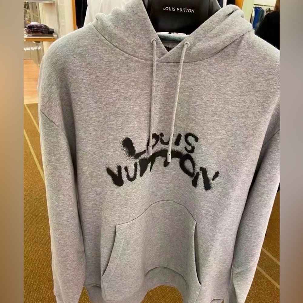 LOUIS VUITTON NEON WORKING MAN HOODIE !!!